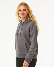 Load image into Gallery viewer, Rip Curl Butterfly Icon Relaxed Hoodie - Charcoal Grey
