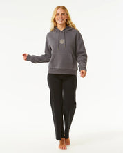 Load image into Gallery viewer, Rip Curl Butterfly Icon Relaxed Hoodie - Charcoal Grey
