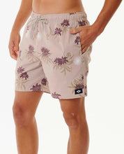 Load image into Gallery viewer, Rip Curl Sun razed Floral Volley Shorts - Taupe
