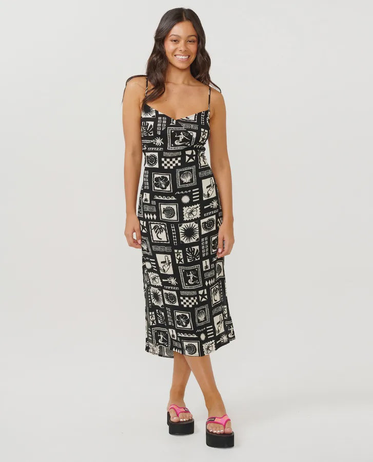 rip curl midi dress Rip Curl In The Tropics Midi Dress