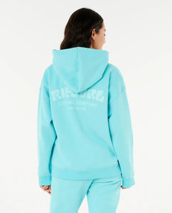 Rip Curl Surf Puff Heritage Hood - Electric Blue