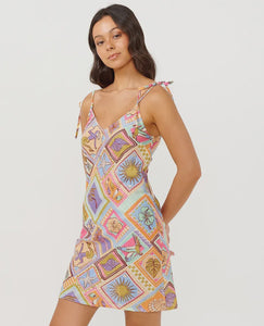 Rip Curl Beach Party Mini Tie Dress - Multico