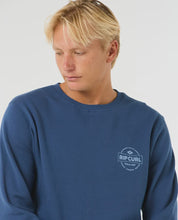 Load image into Gallery viewer, Rip Curl Stapler Crew - Washed Navy
