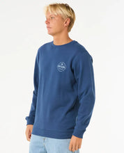 Load image into Gallery viewer, Rip Curl Stapler Crew - Washed Navy
