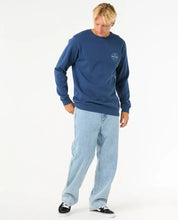 Load image into Gallery viewer, Rip Curl Stapler Crew - Washed Navy
