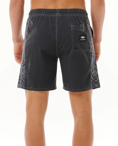 Rip Curl Sideways Volley Shorts - Black Wave