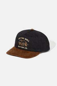 Rhythm Worn Path Cap - Black/Slate