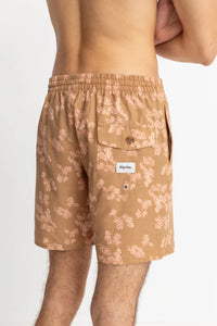 Rhythm Iris Beach Short - Tobacco