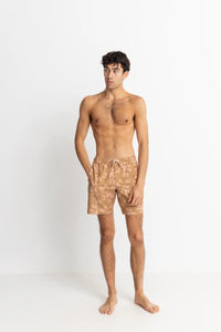 Rhythm Iris Beach Short - Tobacco