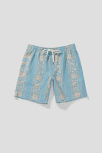 Load image into Gallery viewer, Rhythm Paisley Stripe Beach Shorts - Slate
