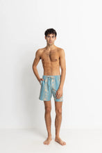 Load image into Gallery viewer, Rhythm Paisley Stripe Beach Shorts - Slate
