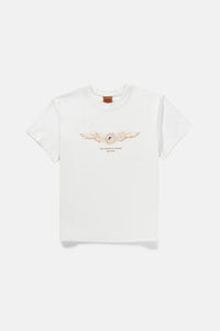 Rhythm Flyer Band T-Shirt - Vintage White