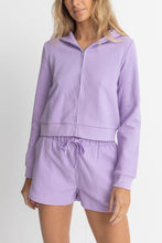 Load image into Gallery viewer, Rhythm Light Layers Zip Up  - Lavender
