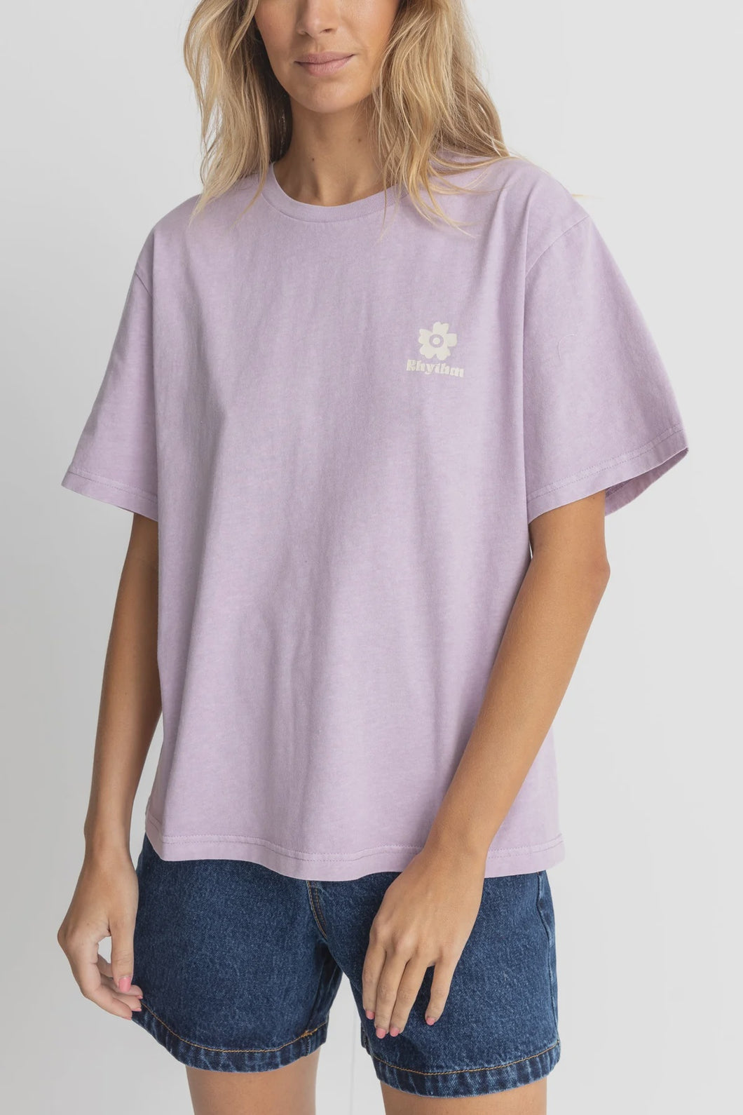 Rhythm Scenescape Oversized T-Shirt - Lilac