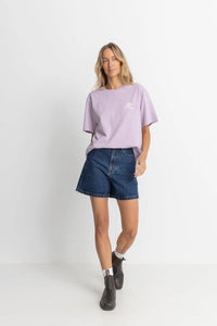 Rhythm Scenescape Oversized T-Shirt - Lilac