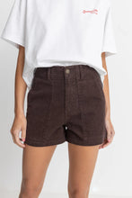 Load image into Gallery viewer, Rhythm Fatigue Corduroy Short - Chocolate
