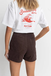 Rhythm Fatigue Corduroy Short - Chocolate