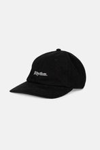 Load image into Gallery viewer, Rhythm Essential Brushed Twill Cap - Black
