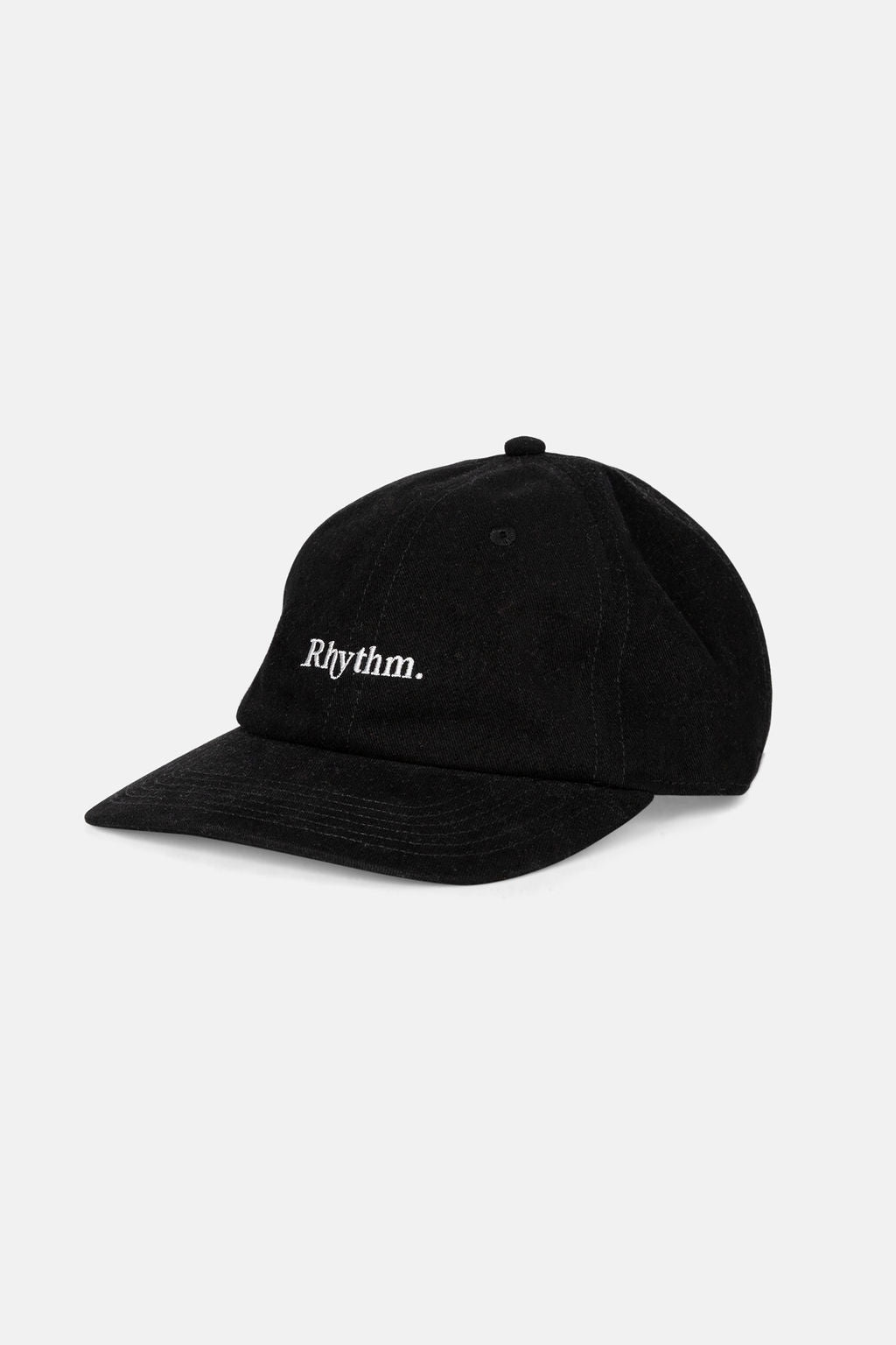 Rhythm Essential Brushed Twill Cap - Black