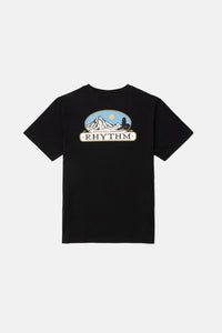 Rhythm Horizon SS T-Shirt - Black