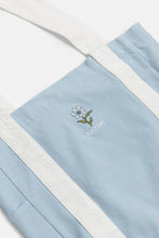 Load image into Gallery viewer, Rhythm Ginger Tote Bag - Light Blue
