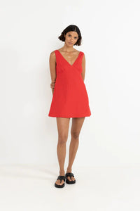 Rhythm Belle Mini Dress - Red