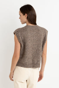 Rhythm Quinn Knit Vest - Oatmeal
