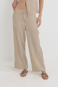 Rhythm Cove Drawstring Pant - Natural