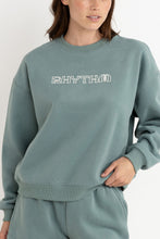 Load image into Gallery viewer, Rhythm Logo Crew Neck Fleece - Sage

