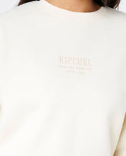 Load image into Gallery viewer, Rip Curl Surf Staple Relaxed Crew - Bone
