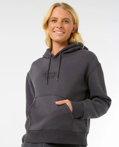 Rip Curl Surf Staple Relaxed Hood -  Washed Black