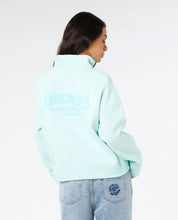 Load image into Gallery viewer, Rip Curl Surf puff 1/4 Zip - Light Blue
