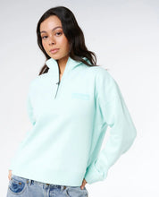 Load image into Gallery viewer, Rip Curl Surf puff 1/4 Zip - Light Blue
