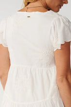 Load image into Gallery viewer, Rip Curl Bossa Nova Emb S/S Dress - Bone
