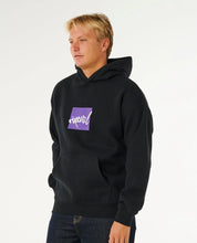 Load image into Gallery viewer, Rip Curl Rip Script Icon Hood - Black
