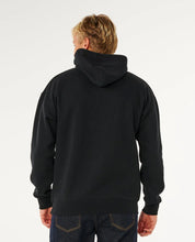 Load image into Gallery viewer, Rip Curl Rip Script Icon Hood - Black
