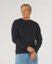 Load image into Gallery viewer, Rip Curl Classic Surf Crew - Black
