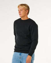 Load image into Gallery viewer, Rip Curl Classic Surf Crew - Black
