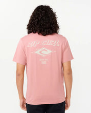 Load image into Gallery viewer, Rip Curl Fade Out Icon Tee - Mushroom
