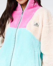 Load image into Gallery viewer, Rip Curl Block Party II Zip Through Polar Fleece - Bone
