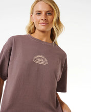 Load image into Gallery viewer, Rip Curl Cosmic Summer Heritage Tee - Eggplant

