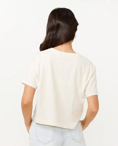 Rip Curl Sunset Seeker Crop Tee - Bone