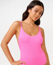 Load image into Gallery viewer, Rip Curl Premium Cheeky Coverage One Piece Swimsuit - Hot Pink
