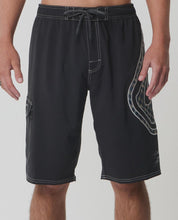 Load image into Gallery viewer, Rip Curl Archive Blasted 22" Volley Boardshort - Black
