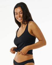 Load image into Gallery viewer, Rip Curl Premium Surf Tankini Bikini Top - Black
