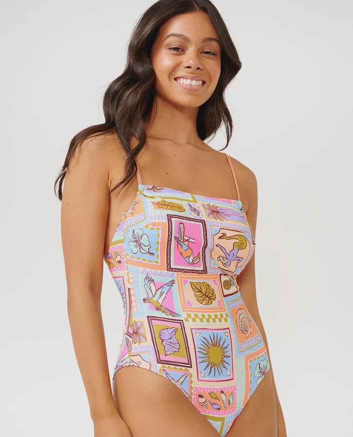 Rip Curl Beach Party D-DD One Piece -Multico