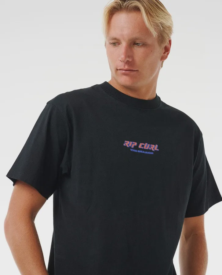 Rip Curl Quest Lockup Tee - Black