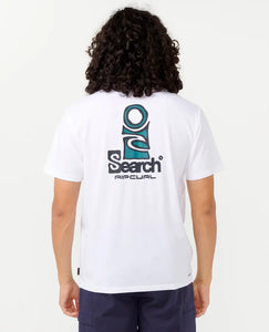 Rip Curl Vaporcool Search Stack Tee - White