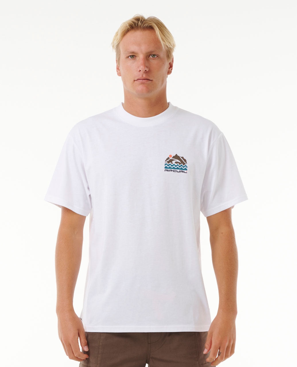 Rip Curl Vaporcool Search Trek Tee - White