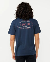 Load image into Gallery viewer, Rip Curl Hallmark Tee - Dark Navy
